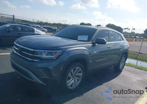 2020 Volkswagen Atlas Cross Sport 2.0T Se W/Technology/2.0T Se W/Technology R-Line from USA, damaged, VIN 1V25C2CA5LC205120